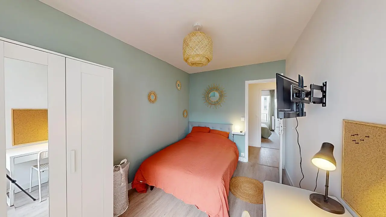 Colocation meublée de 94.0m2 - 425€ - Brest