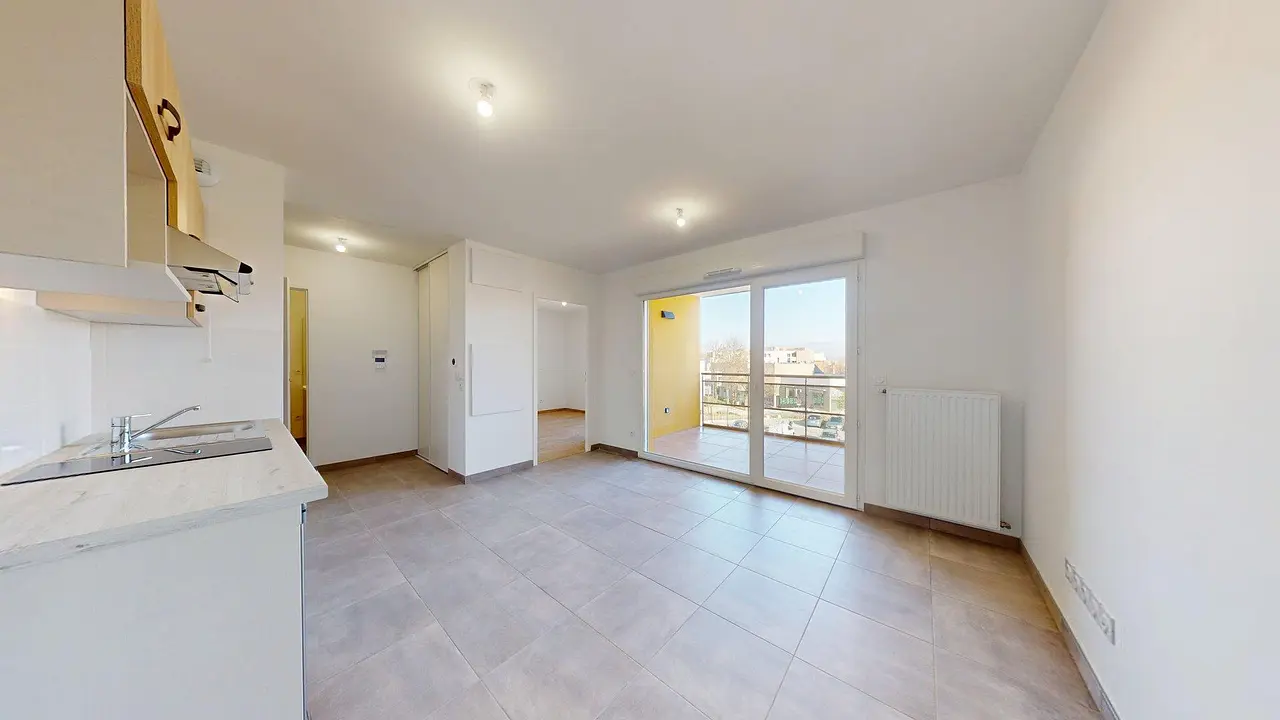 Appartement non meublé de 36.97m2 - 609€ - Villefontaine