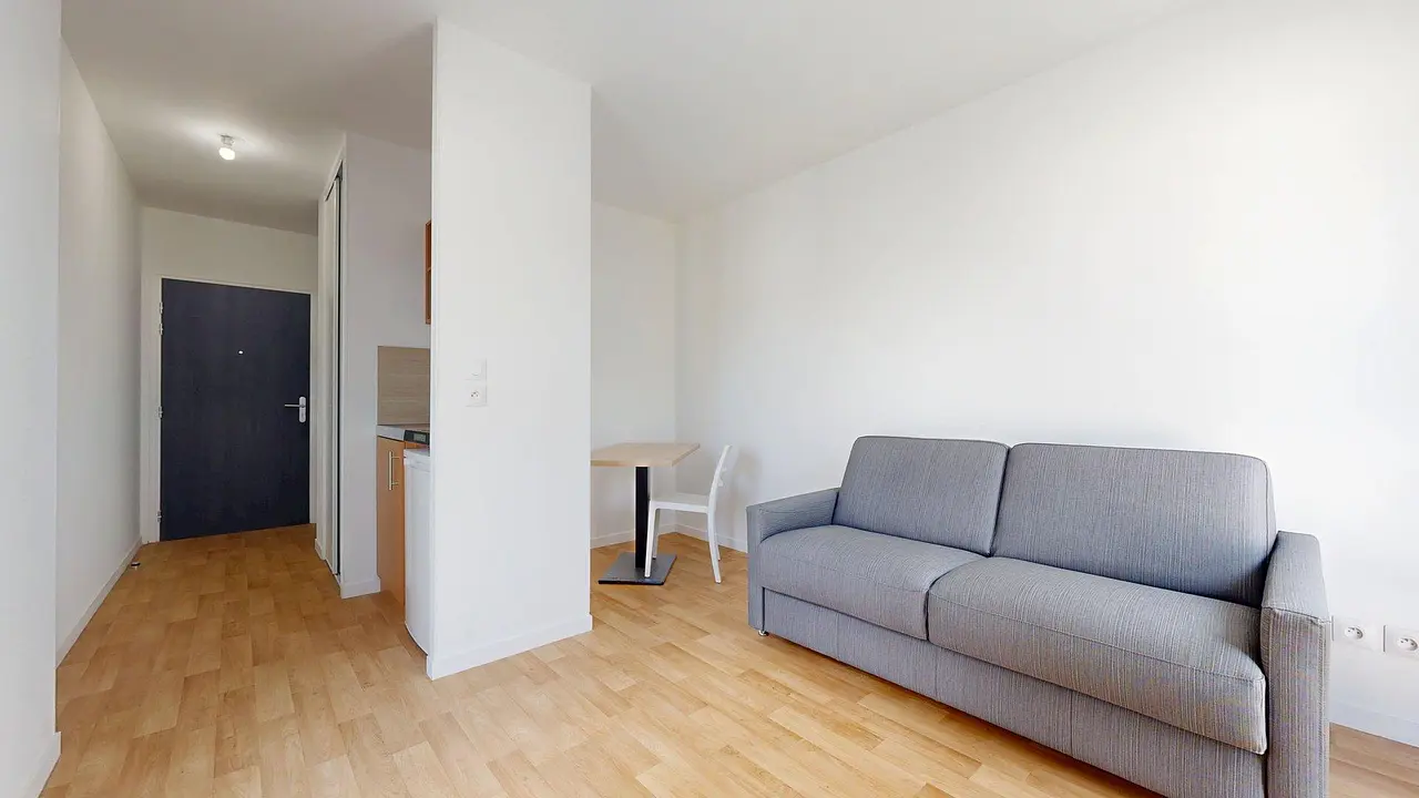 Appartement meublé de 20.21m2 - 535€ - Dijon