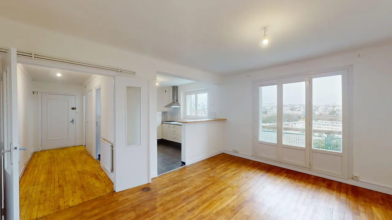 Appartement non meublé de 67.36m2 - 800€ - Brest
