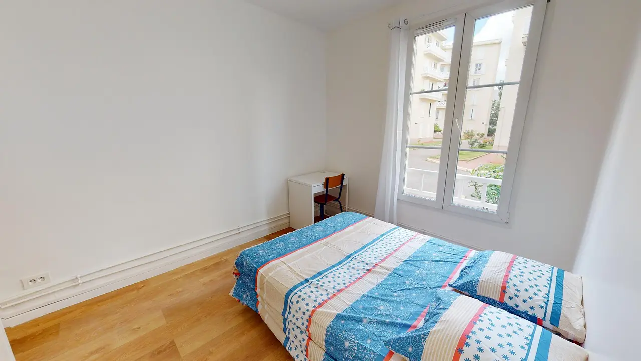 Colocation meublée de 43.0m2 - 671€ - Colombes