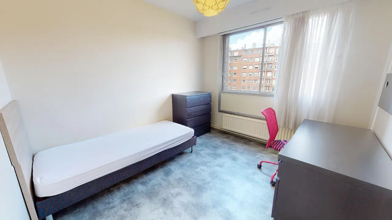 Colocation meublée de 91.0m2 - 480€ - Lille