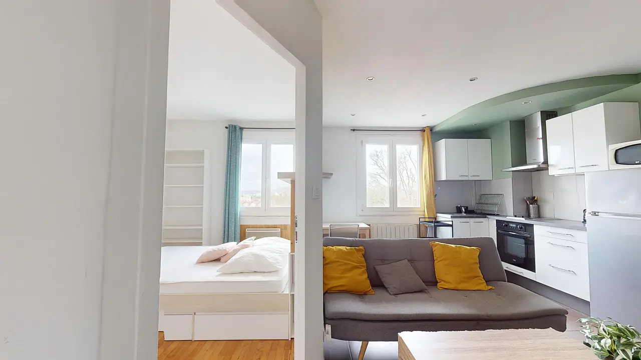 Appartement meublé de 31.0m2 - 665€ - Villeurbanne