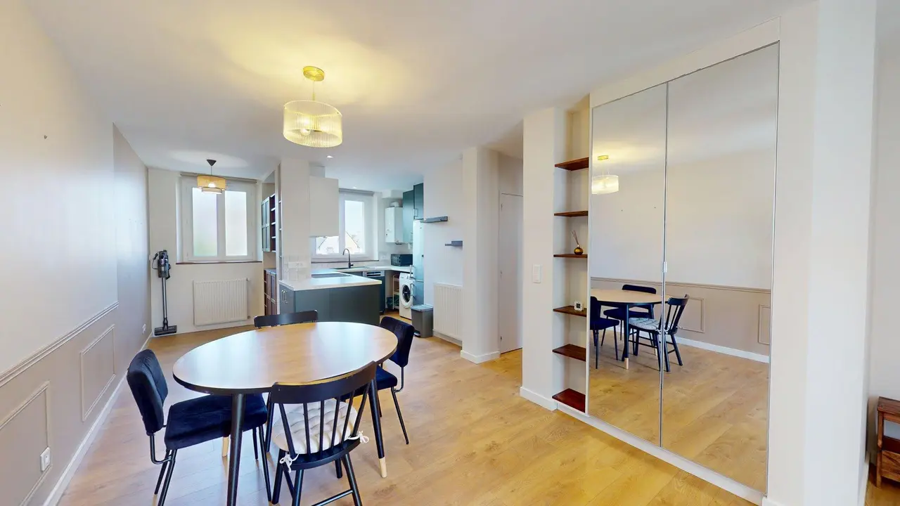 Appartement meublé de 50.0m2 - 800€ - Rennes
