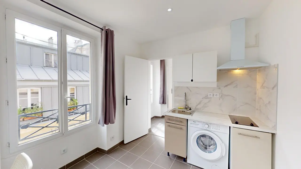 Appartement meublé de 20.0m2 - 1050€ - Paris