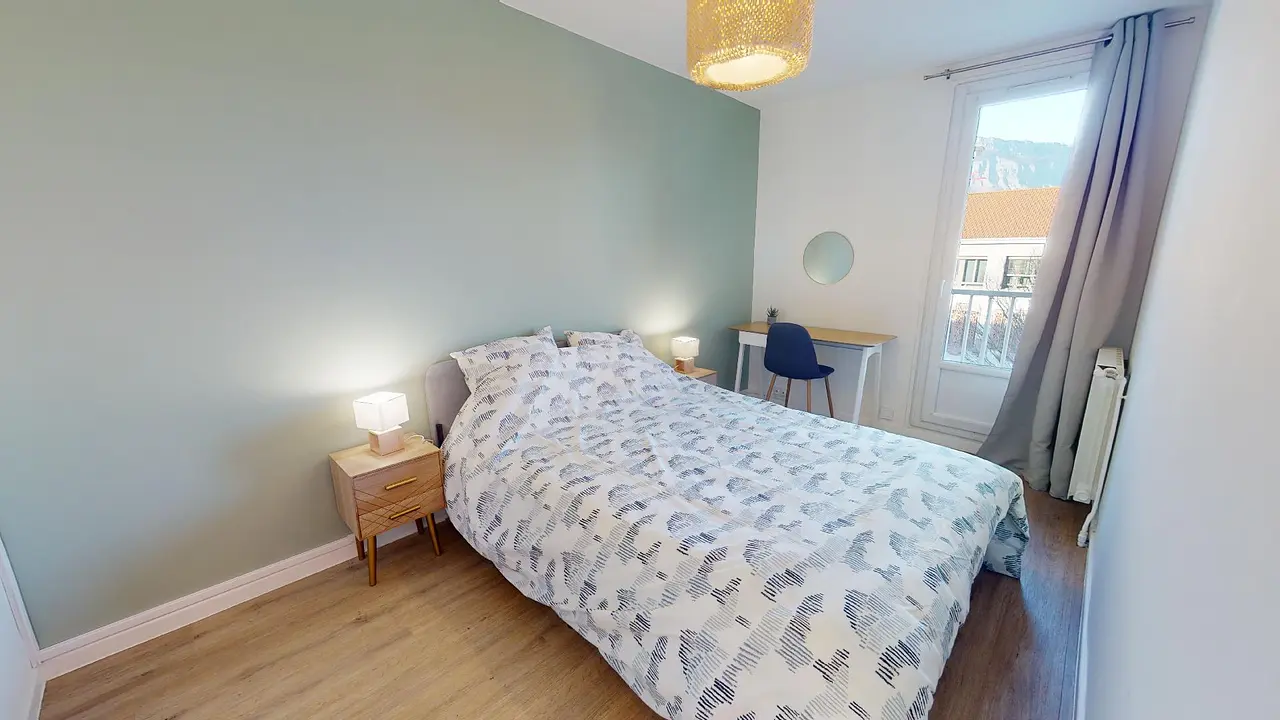 Colocation meublée de 57.5m2 - 390€ - Saint-Martin-d'Hères