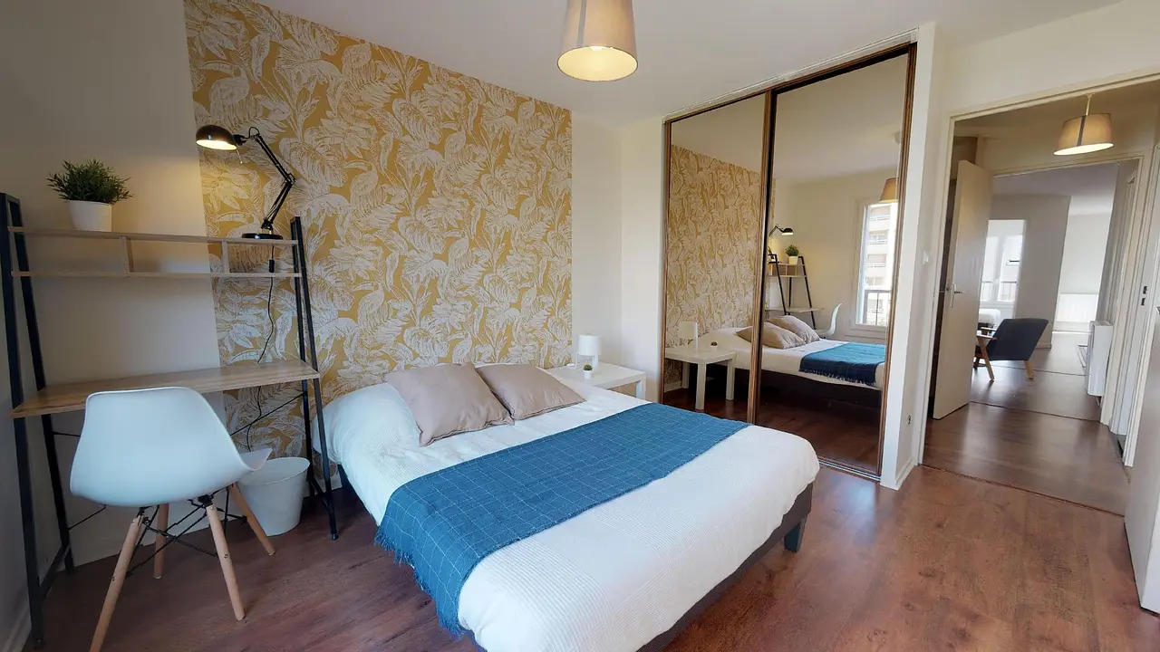 Colocation meublée de 109.0m2 - 540€ - Villeurbanne