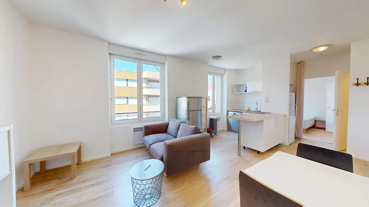 Appartement meublé de 37.0m2 - 555€ - Clermont-Ferrand