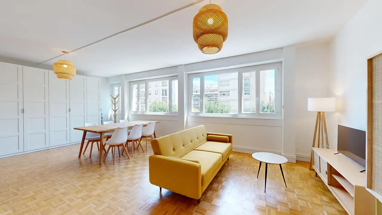 Colocation meublée de 111.69m2 - 600€ - Lyon