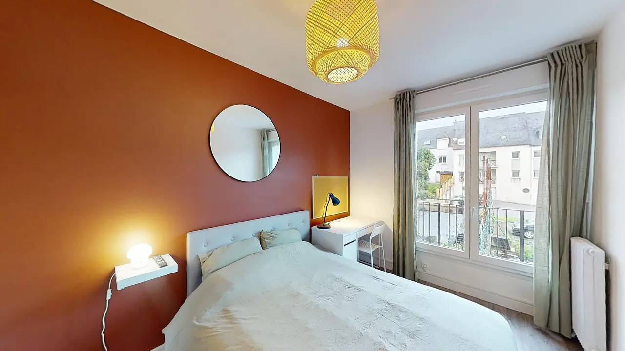 Colocation meublée de 94.0m2 - 427€ - Brest