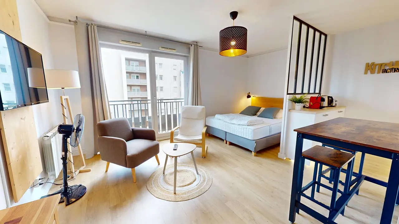 Appartement meublé de 30.0m2 - 699€ - Villeurbanne
