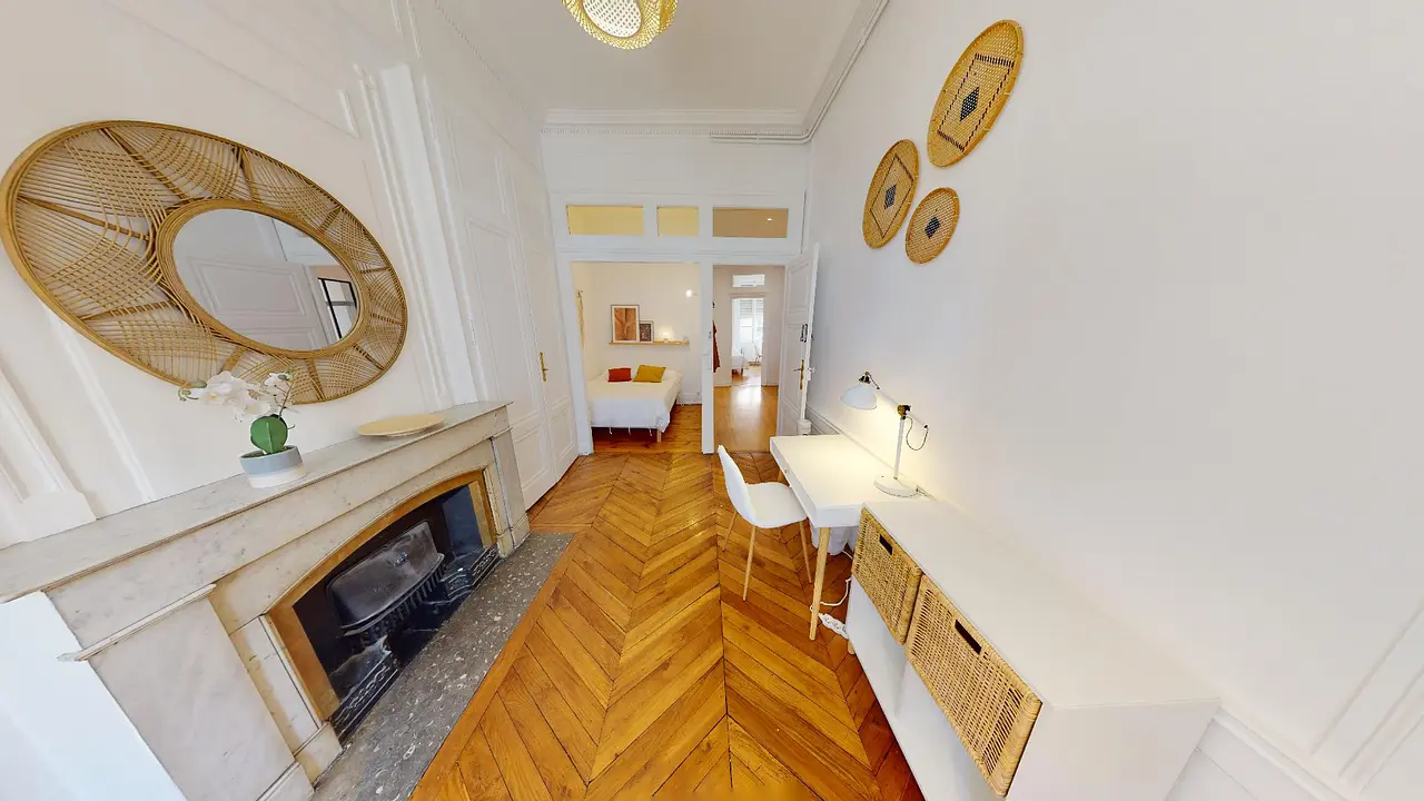 Colocation meublée de 92.0m2 - 688€ - Lyon