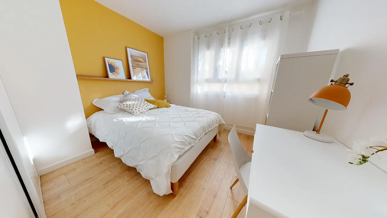 Colocation meublée de 71.14m2 - 547€ - Lyon