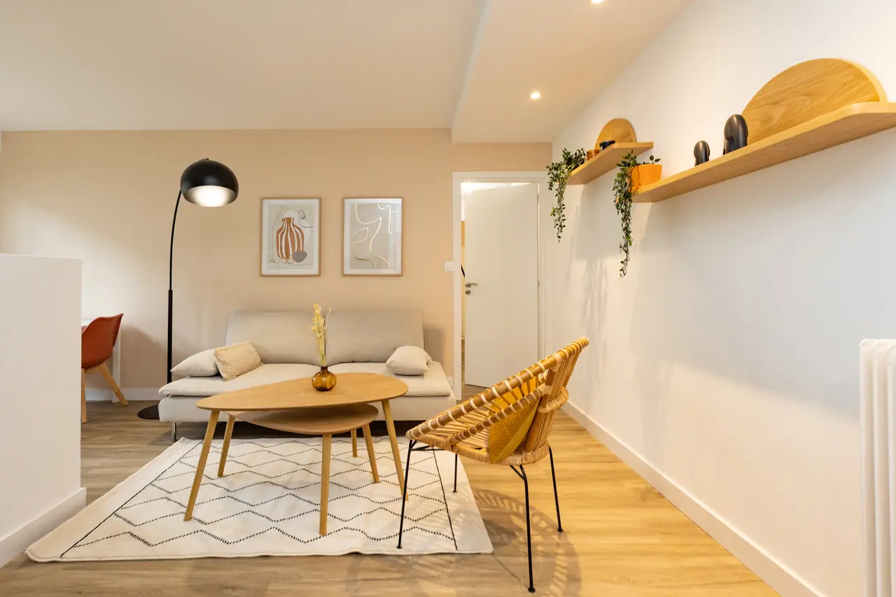 Colocation meublée de 57.5m2 - 470€ - Rennes