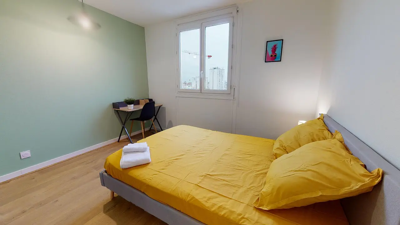 Colocation meublée de 81.0m2 - 596€ - Villeurbanne