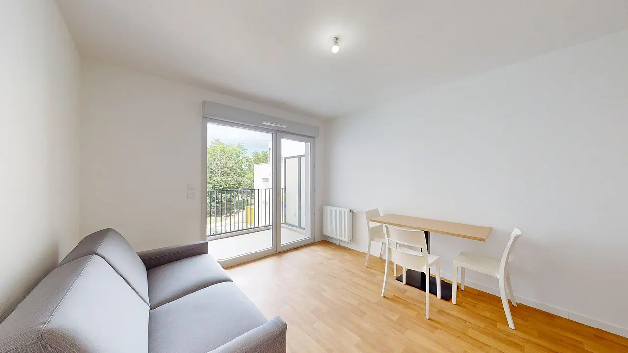 Appartement meublé de 21.62m2 - 545€ - Dijon