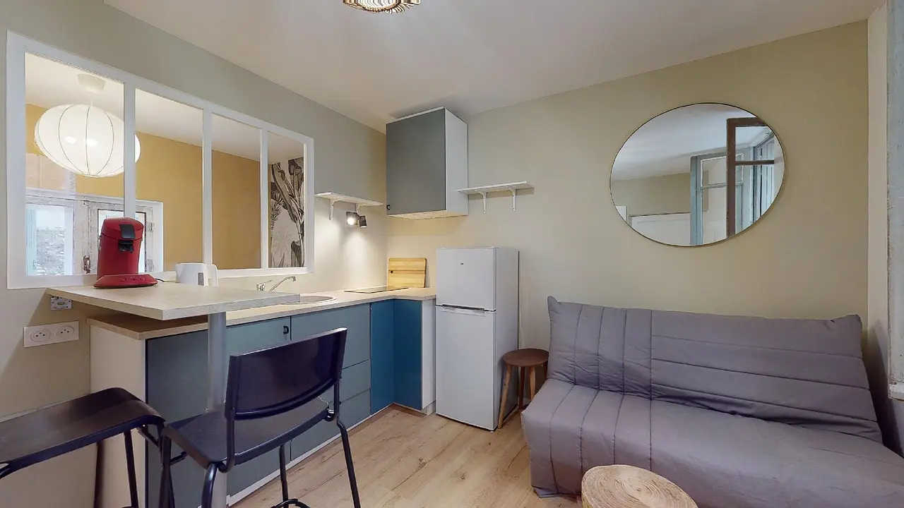 Appartement meublé de 26.94m2 - 782€ - Montpellier