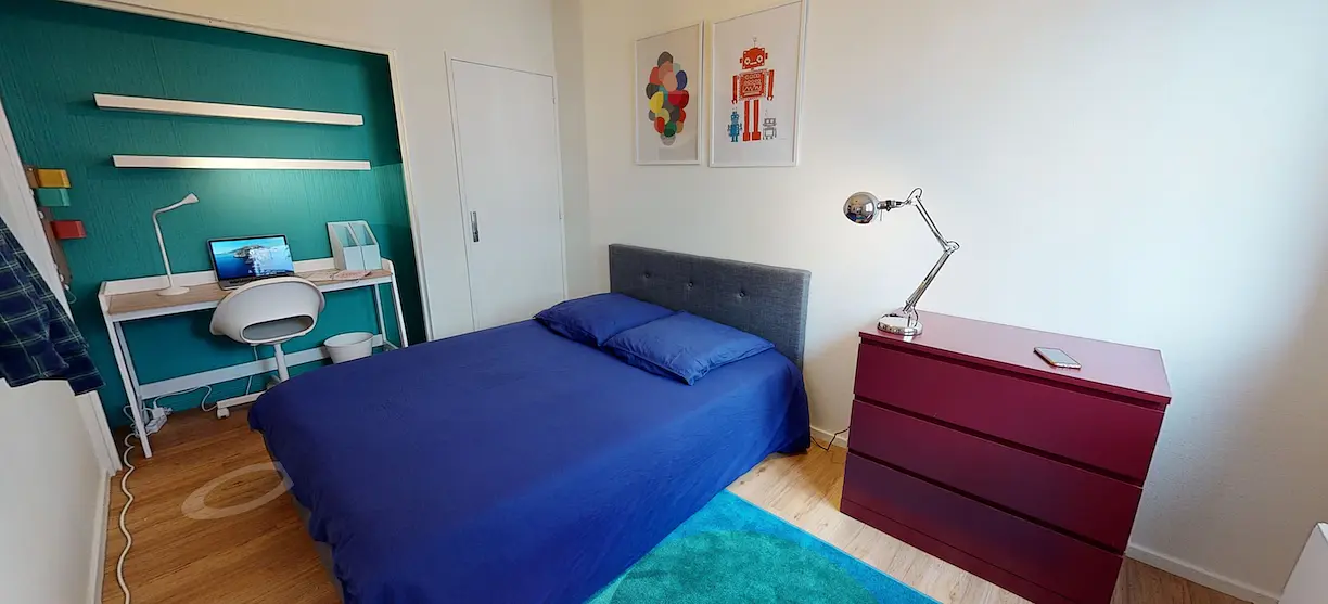 Colocation meublée de 78.0m2 - 636€ - Lyon