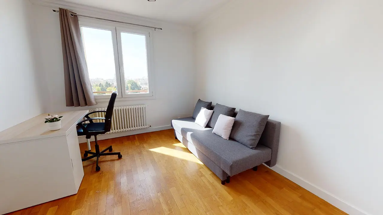 Colocation meublée de 102.0m2 - 489€ - Villeurbanne