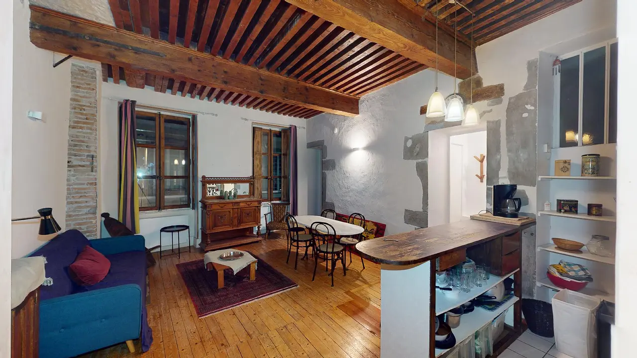 Appartement meublé de 44.0m2 - 705€ - Grenoble