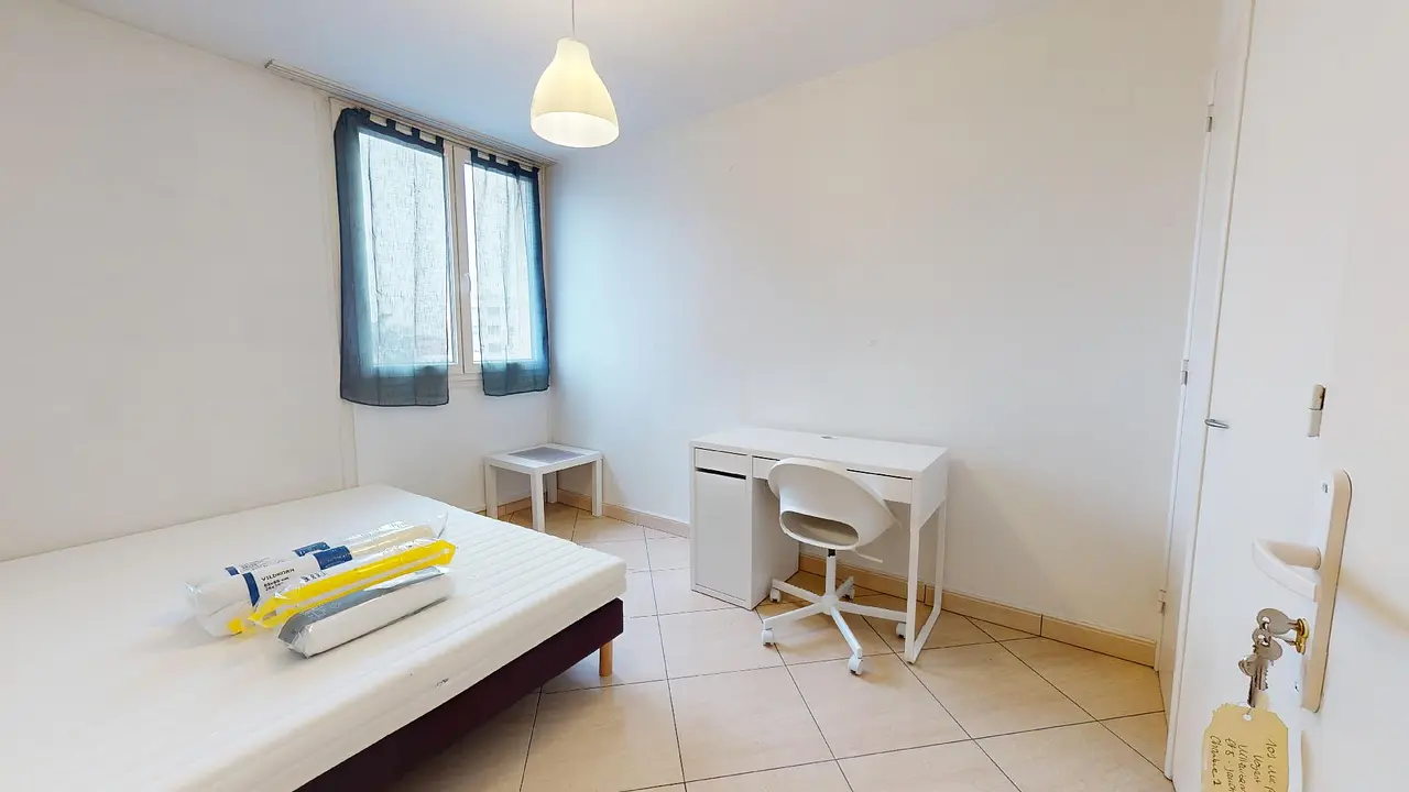 Colocation meublée de 65.4m2 - 492€ - Villeurbanne