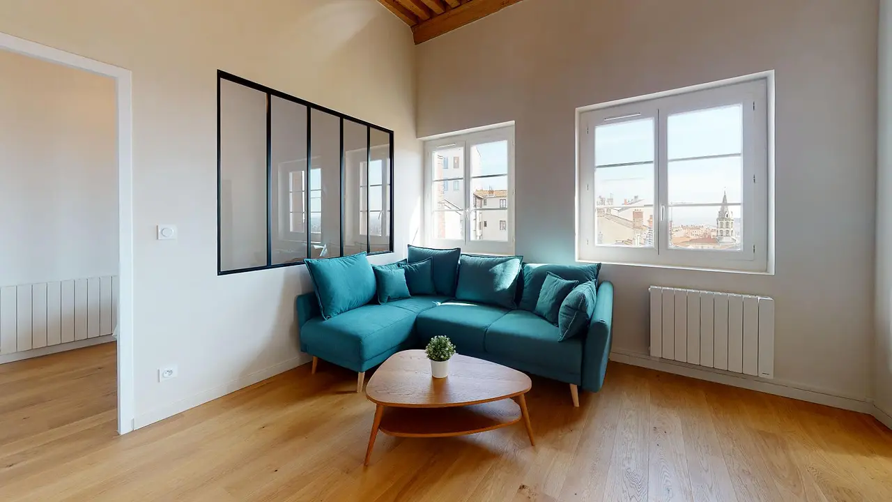 Appartement meublé de 38.0m2 - 998€ - Lyon