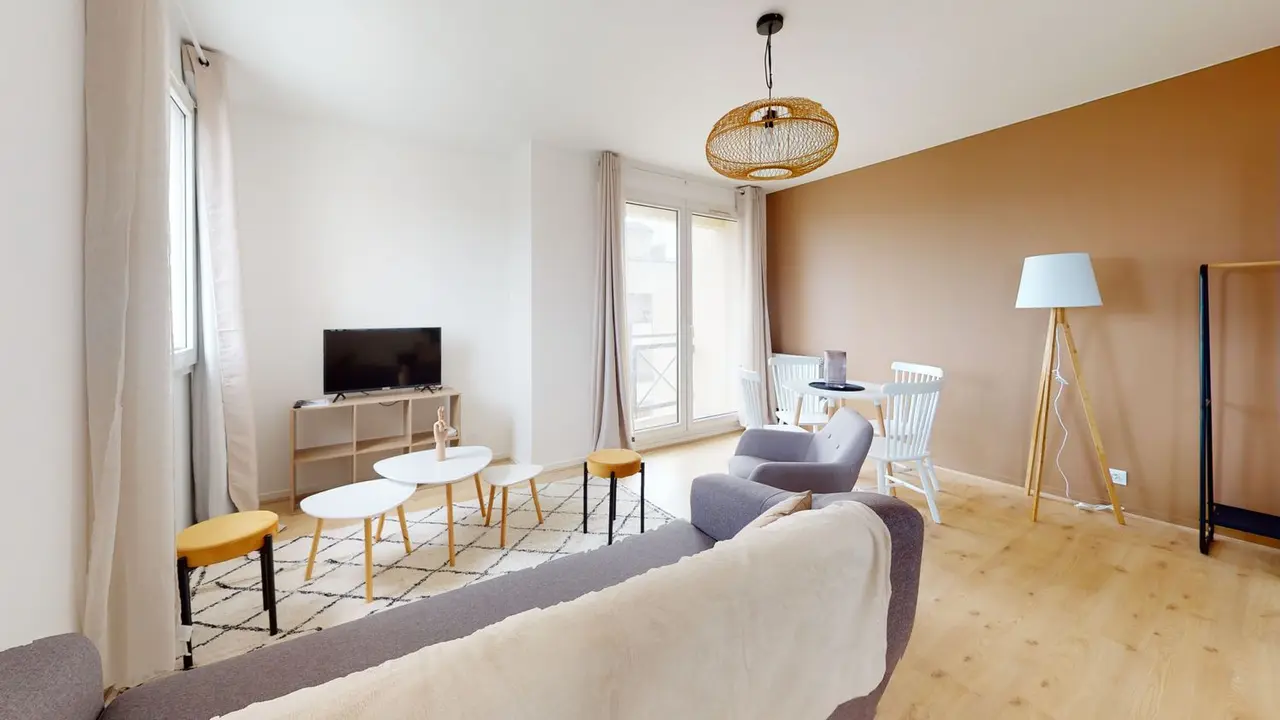 Appartement meublé de 46.0m2 - 986€ - Bondy