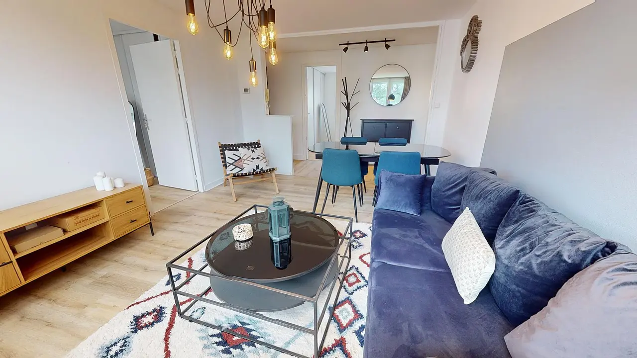 Colocation meublée de 64.0m2 - 537€ - Lyon