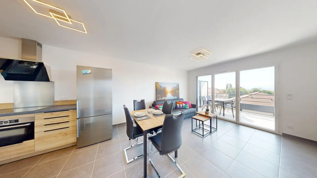 Appartement meublé de 45.0m2 - 1470€ - Crozet