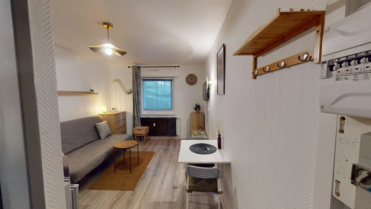 Appartement meublé de 17.0m2 - 465€ - Mulhouse