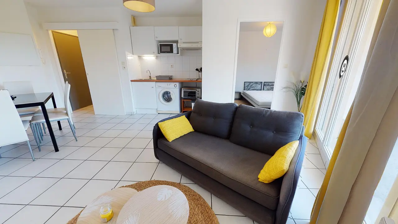 Appartement meublé de 37.0m2 - 628€ - Toulouse