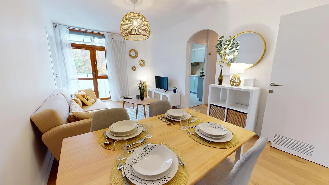 Colocation meublée de 67.0m2 - 505€ - Oullins