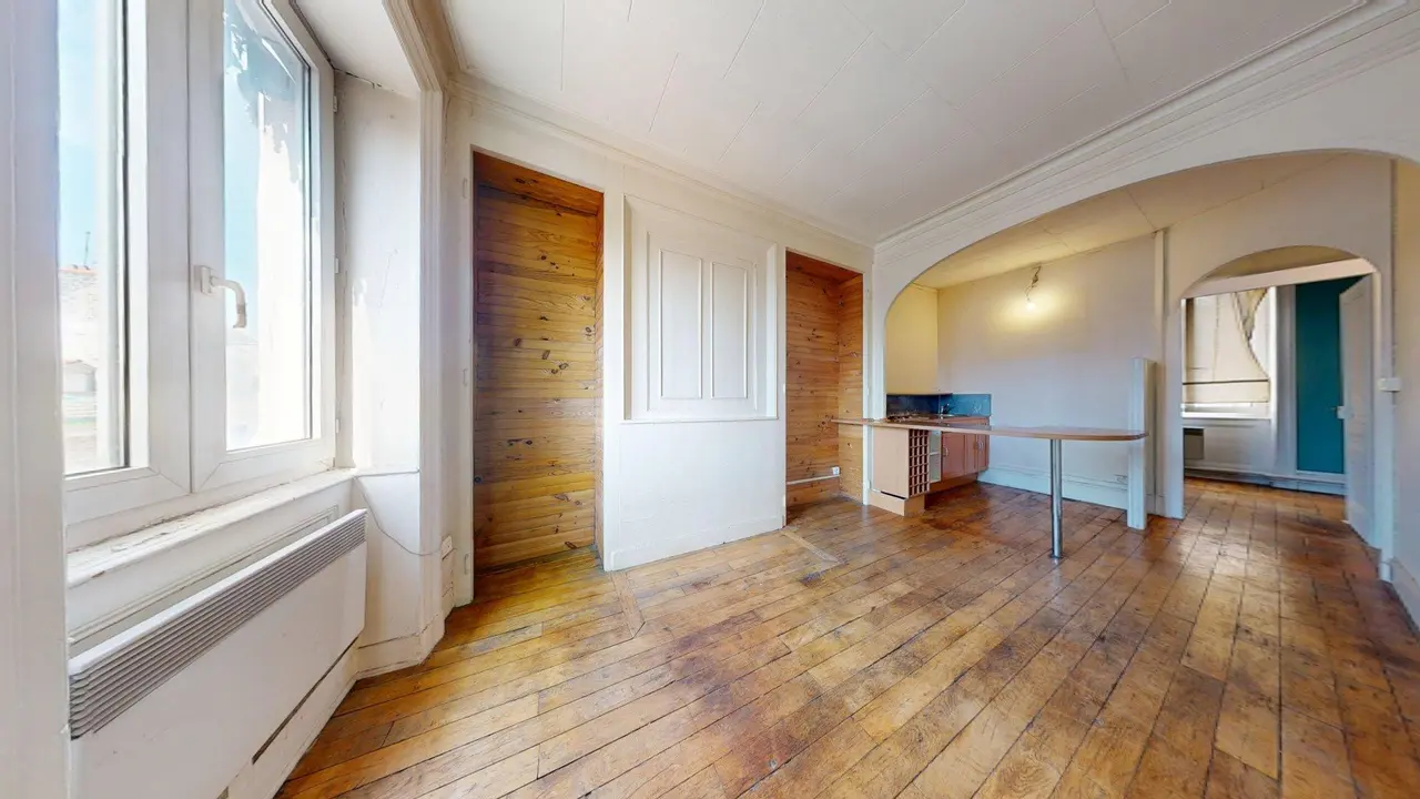 Appartement non meublé de 32m2 - 711€ - Lyon