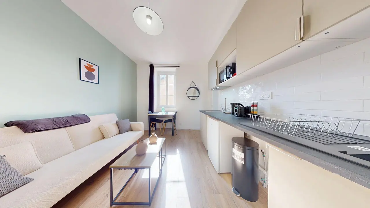 Appartement meublé de 24.72m2 - 695€ - Lyon