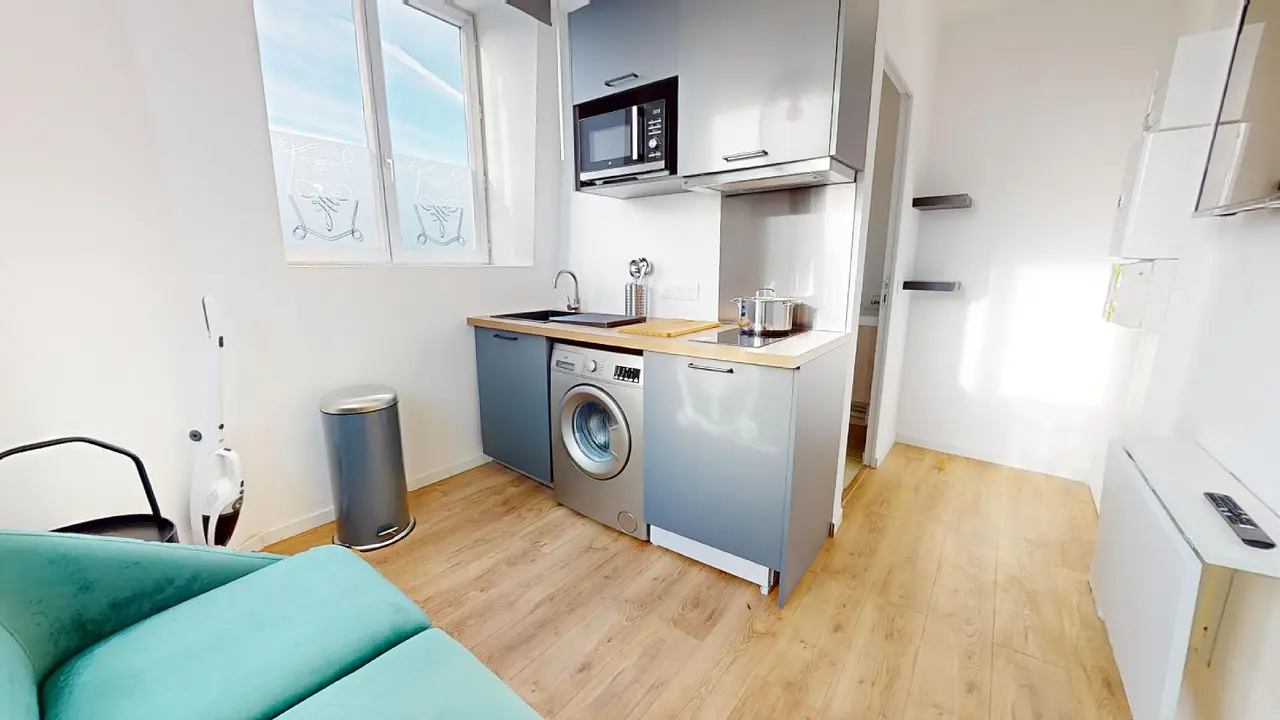 Appartement meublé de 21.0m2 - 687€ - Lille