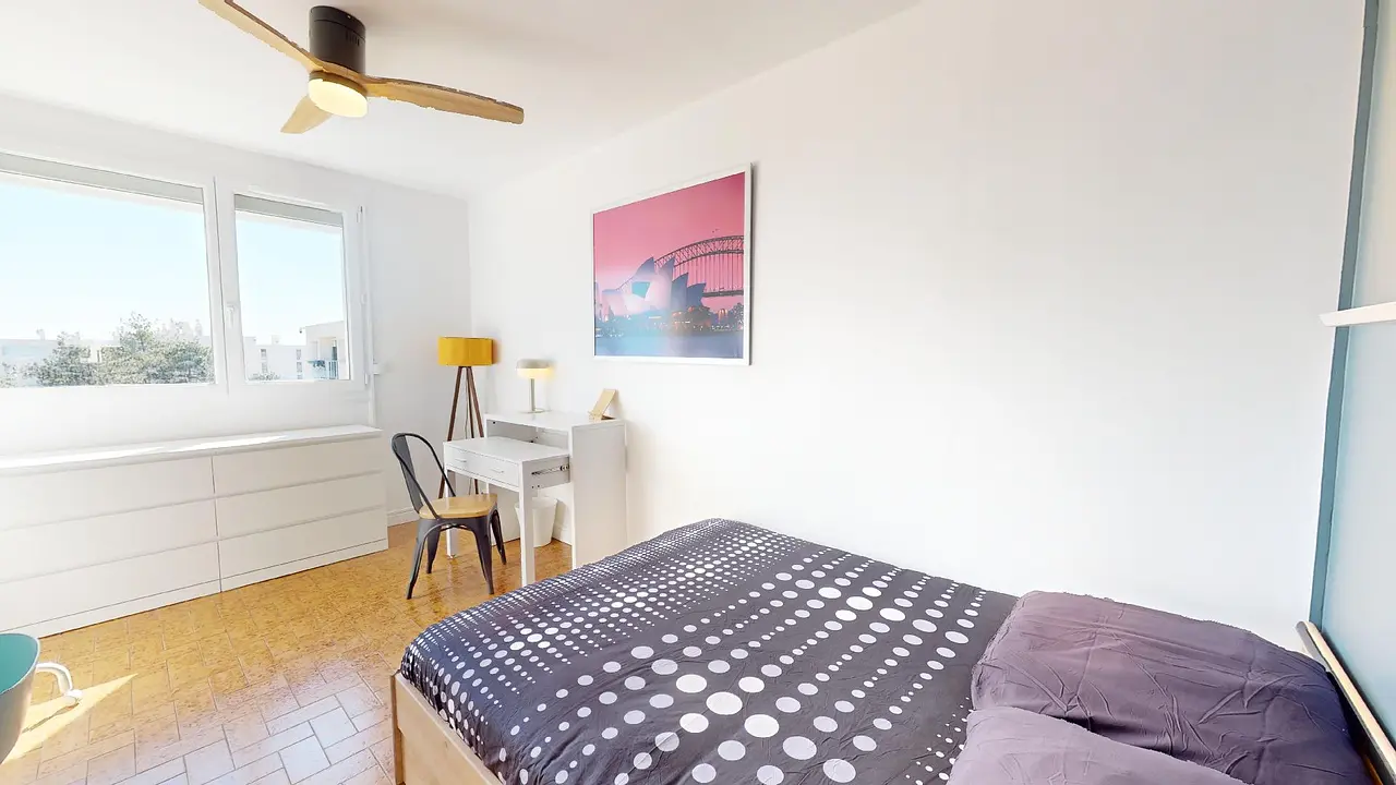Colocation meublée de 68.0m2 - 430€ - Bron