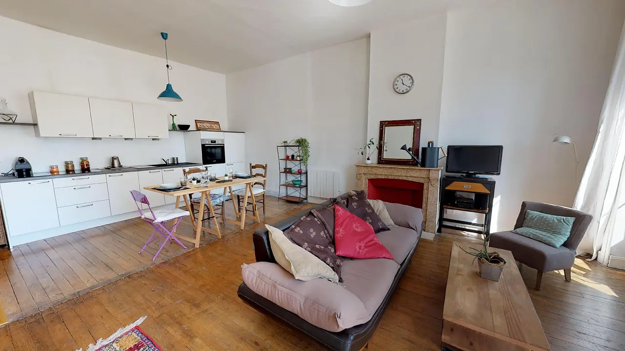 Appartement meublé de 63.0m2 - 1184€ - Lyon