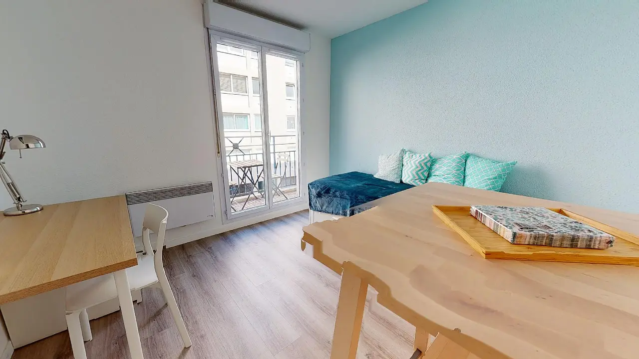 Appartement meublé de 18.0m2 - 645€ - Lyon