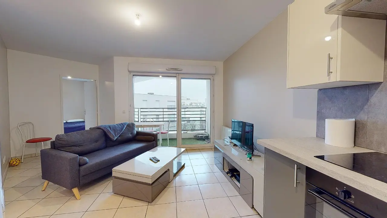 Appartement meublé de 42.0m2 - 740€ - Vaulx-en-Velin