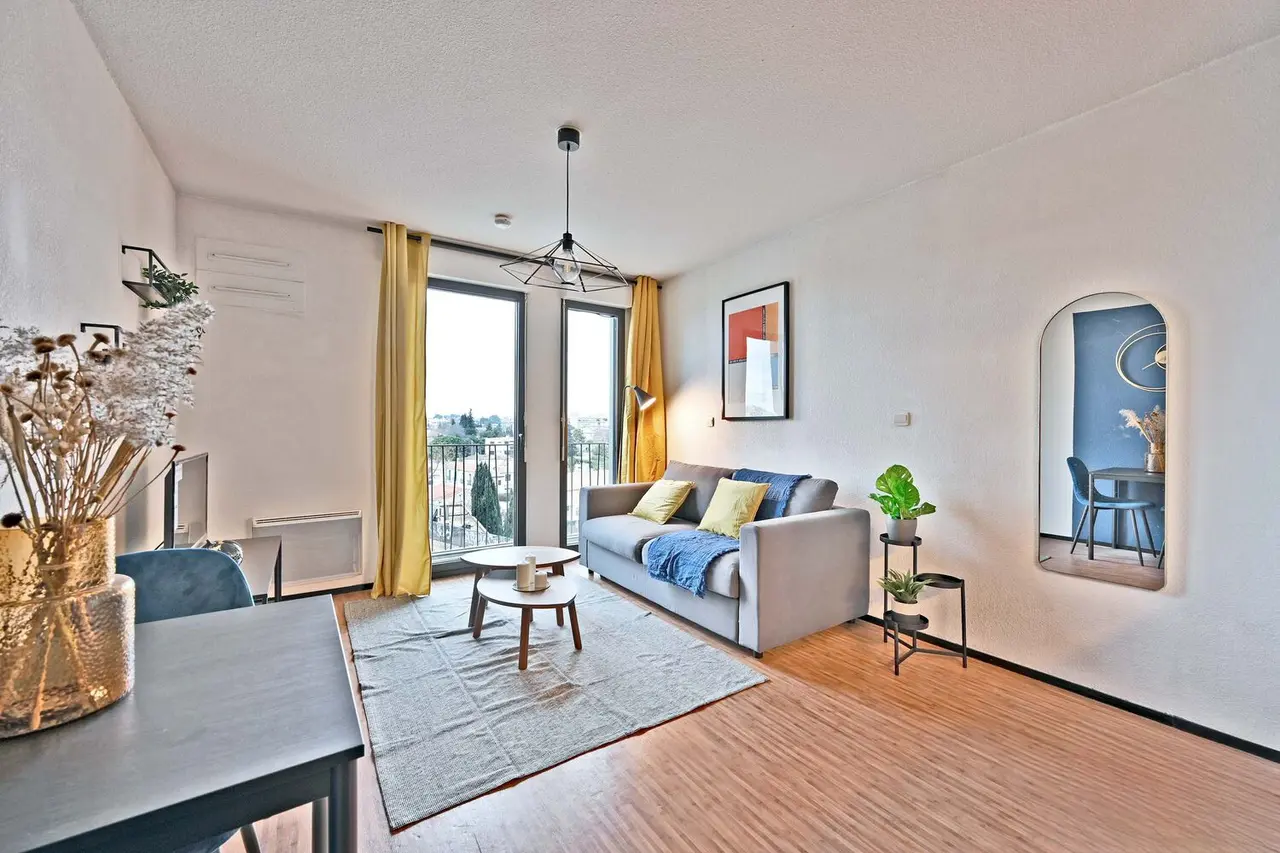 Appartement meublé de 23.0m2 - 661€ - Montpellier