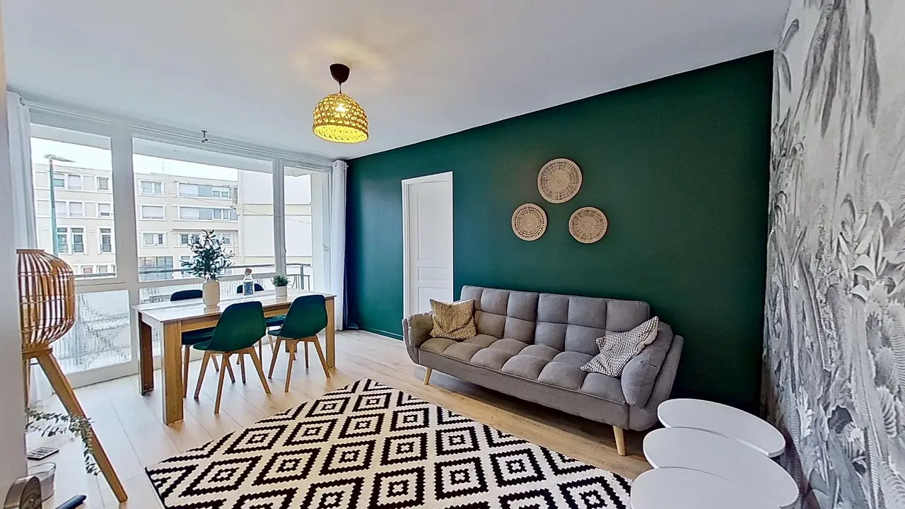 Colocation meublée de 75.0m2 - 450€ - Caen