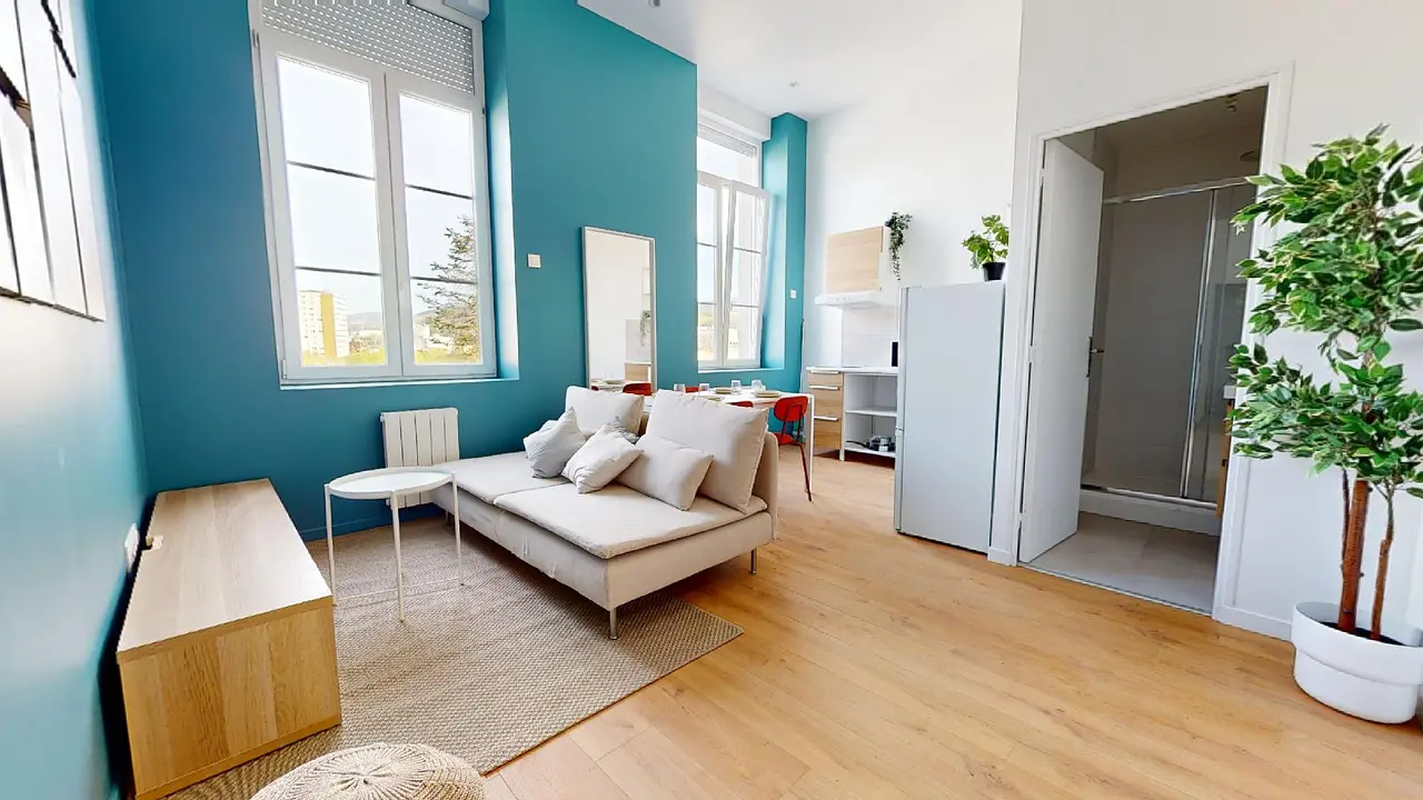 Appartement meublé de 51.0m2 - 549€ - Saint-Étienne