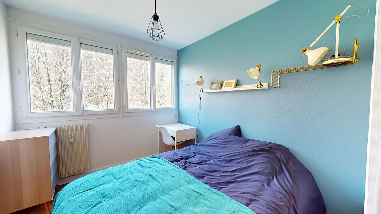 Colocation meublée de 80.0m2 - 465€ - Rennes