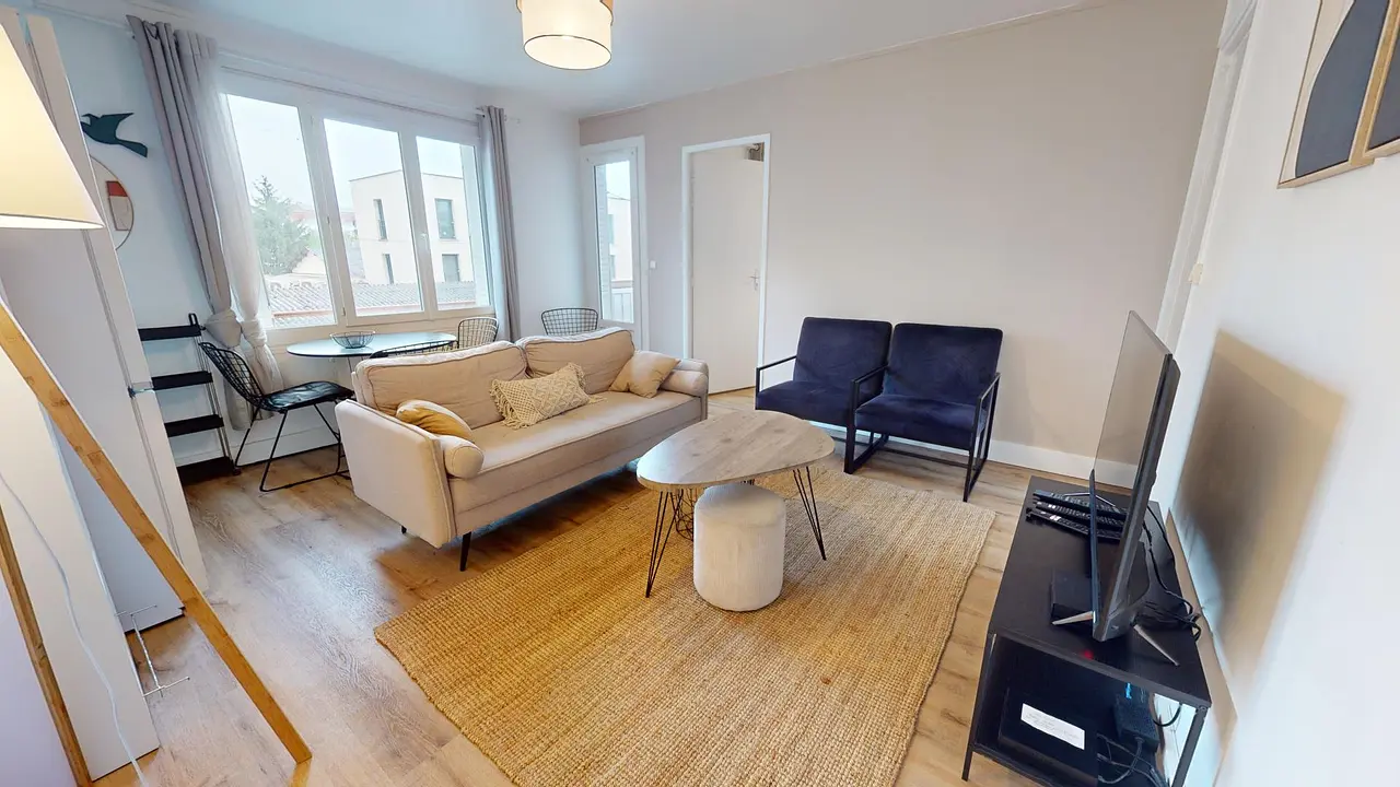 Colocation meublée de 72.0m2 - 562€ - Villeurbanne