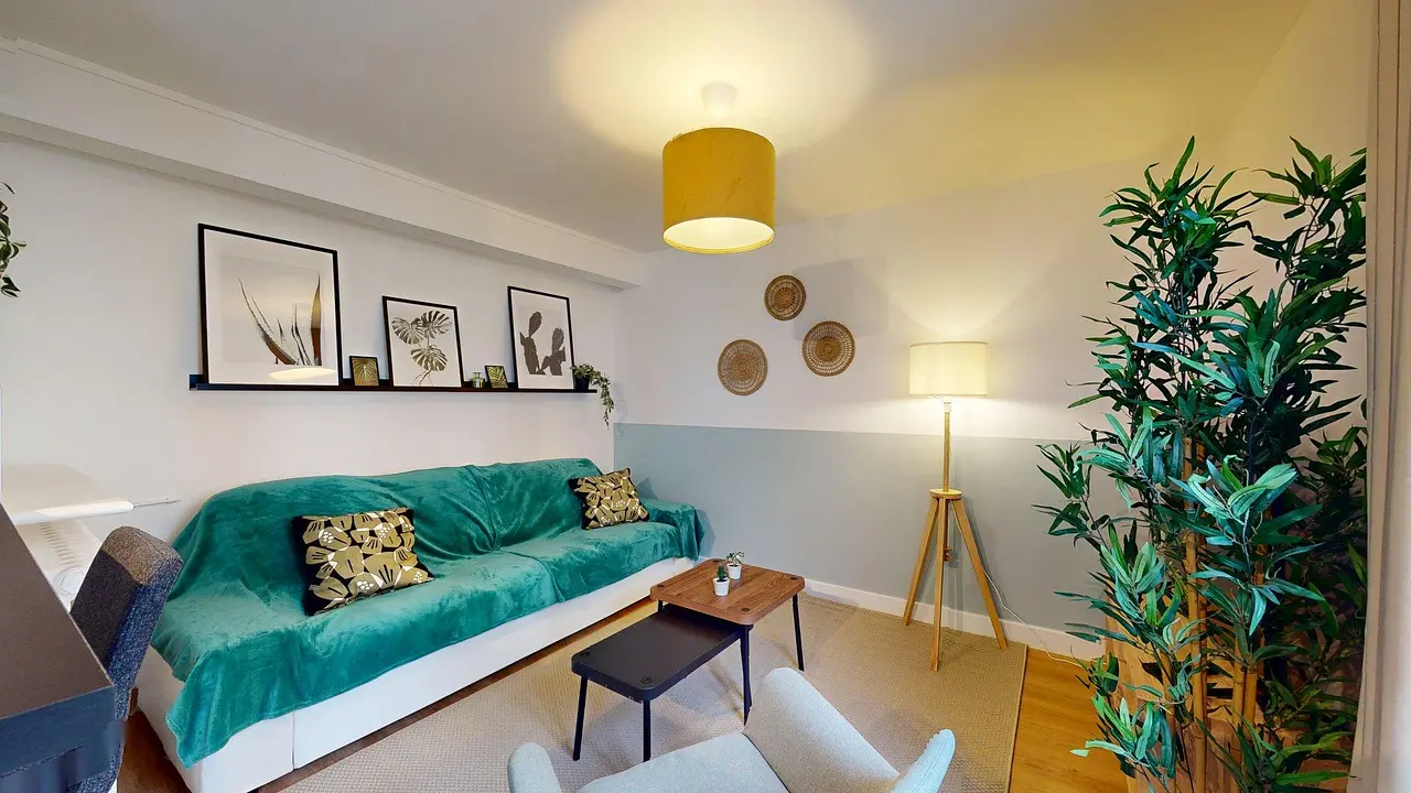 Colocation meublée de 68.62m2 - 498€ - Rennes