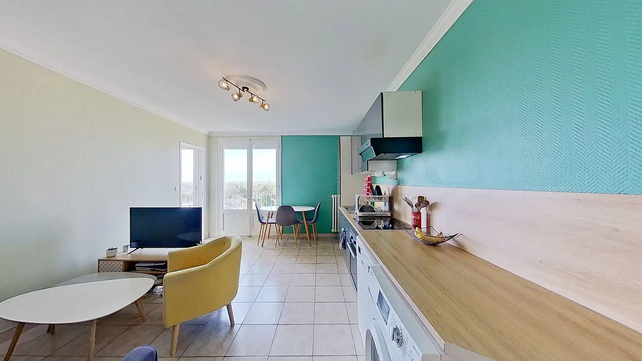 Colocation meublée de 75.89m2 - 390€ - Hérouville-Saint-Clair