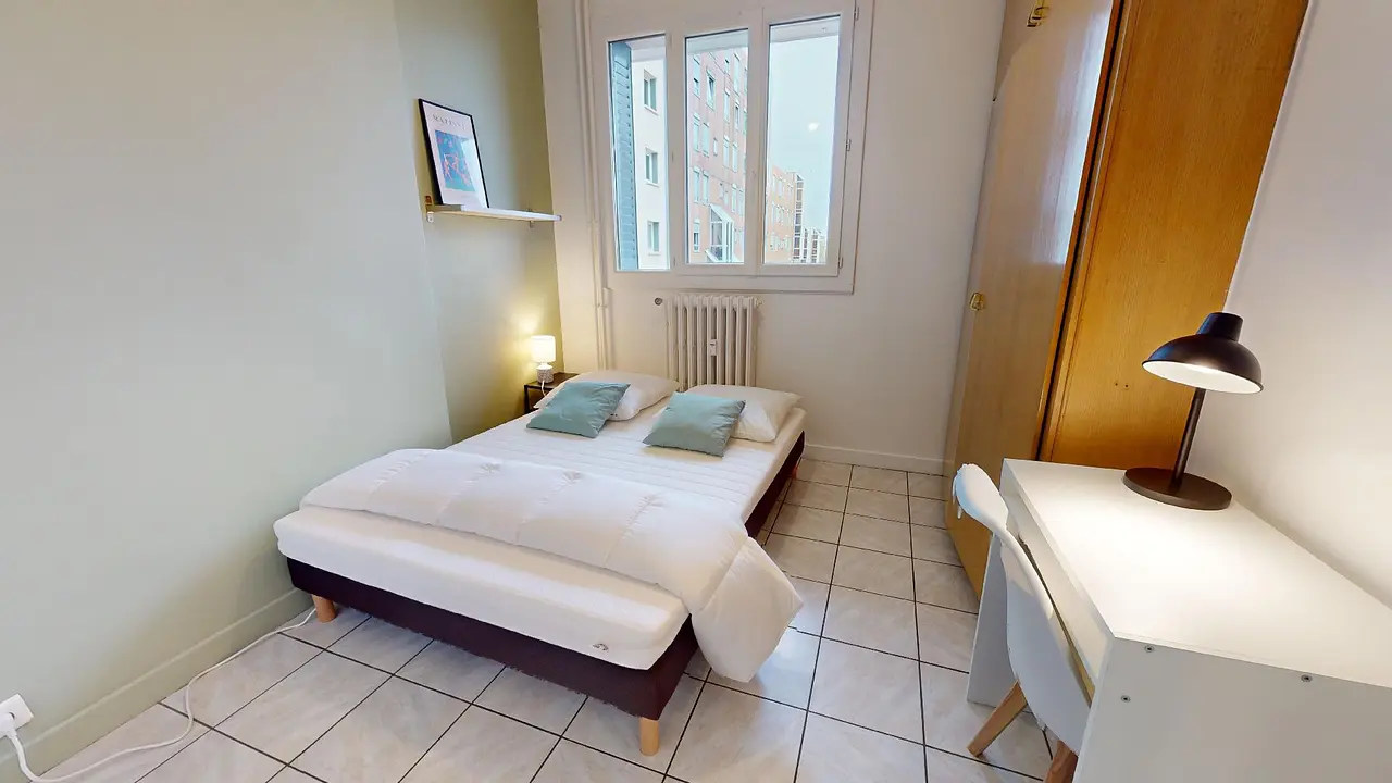 Colocation meublée de 77.0m2 - 583€ - Lyon