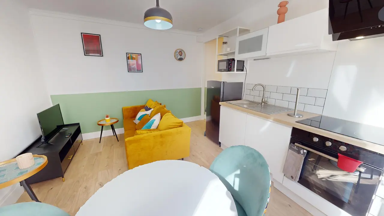 Appartement meublé de 33.0m2 - 532€ - Saint-Étienne