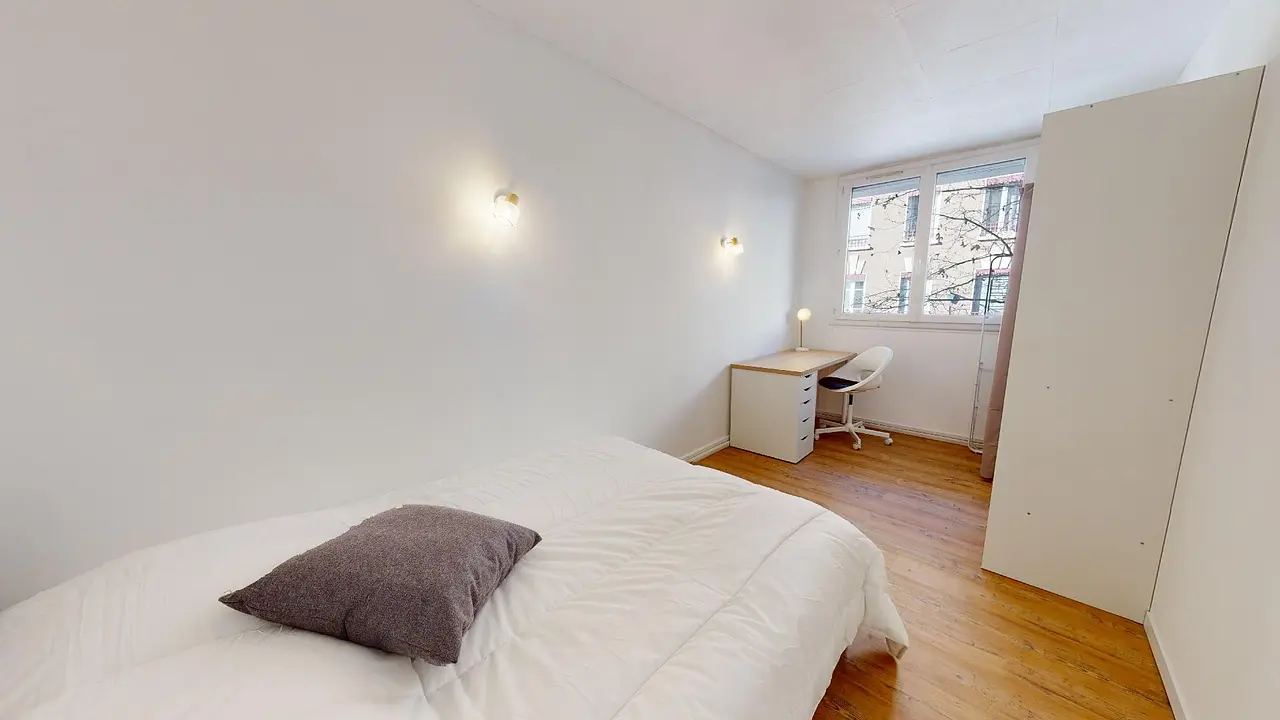 Colocation meublée de 67.1m2 - 545€ - Villeurbanne