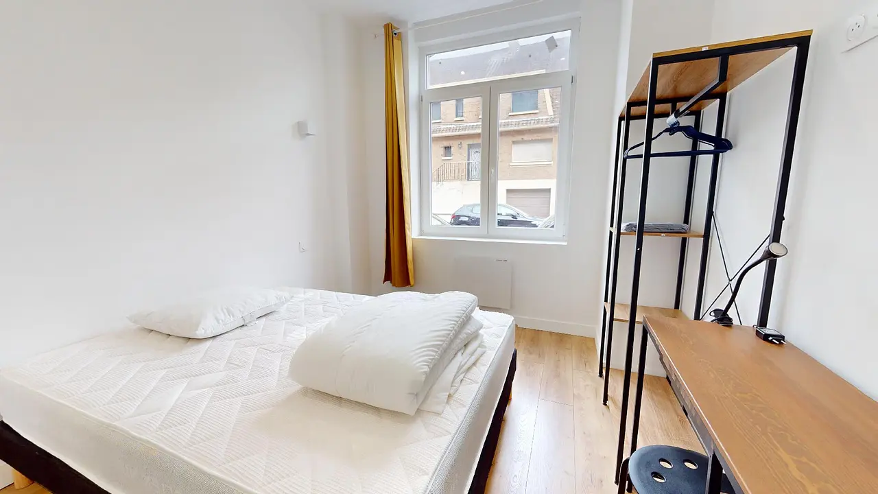 Colocation meublée de 96.0m2 - 456€ - Roubaix